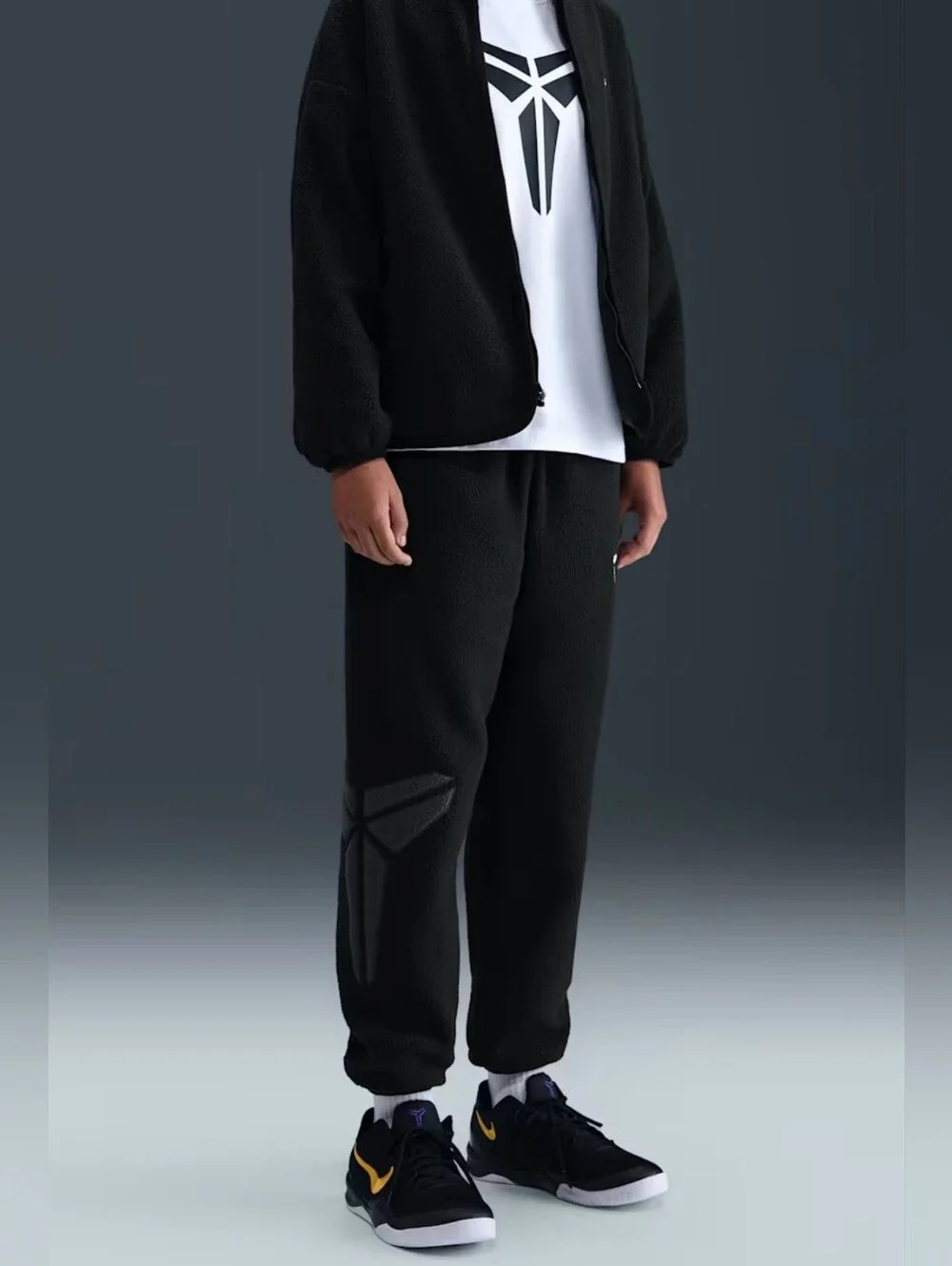 Nike Kobe Winterized Basketball Pants ~ Black IB2740-010 | Big Kids: L